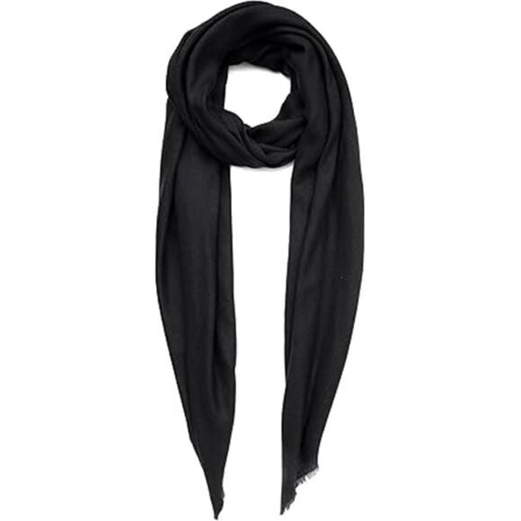 Cashmere Scarf Made in Kashmir (Gift Pack) Merino Wool Silk Cashmere Large - Picture 7 of 7